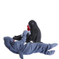 Fluffy Fleece Marine Animal Shark Dolphin Whale Sleeping Bag Blanket